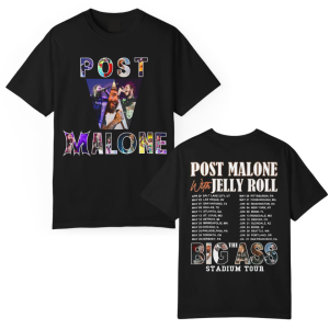 Post Malone Big Ass Stadium Tour 2025 Shirt