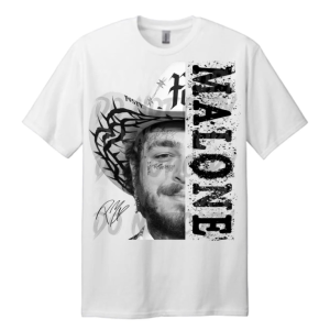 Post Malone Graphic Print Shirt