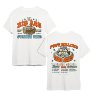 Post Malone The Big Ass World Tour 2025 Shirt