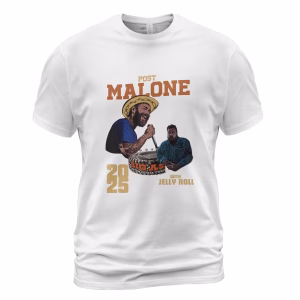 Post Malone With Jelly Roll Big Ass Stadium Tour 2025 Shirt