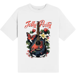 Posty & Jelly Flower T-Shirt White